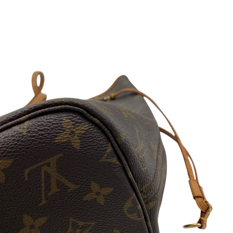 LOUIS VUITTON 路易威登 M46987 NEVERFULL MM 中型托特包 PVC帆布 老花 棕色-6