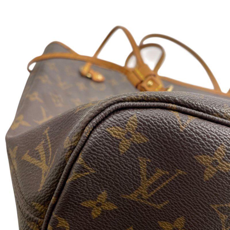 LOUIS VUITTON 路易威登 M46987 NEVERFULL MM 中型托特包 PVC帆布 老花 棕色-7