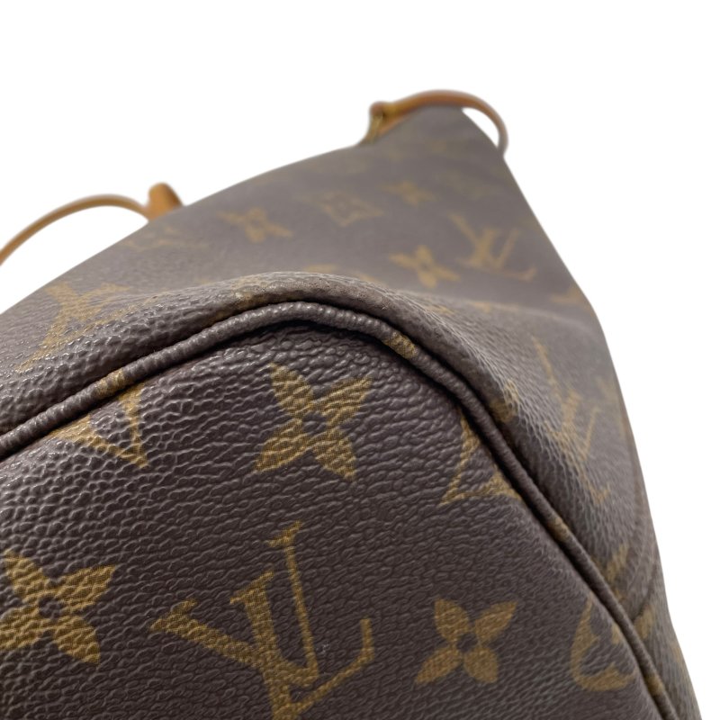 LOUIS VUITTON 路易威登 M46987 NEVERFULL MM 中型托特包 PVC帆布 老花 棕色-8