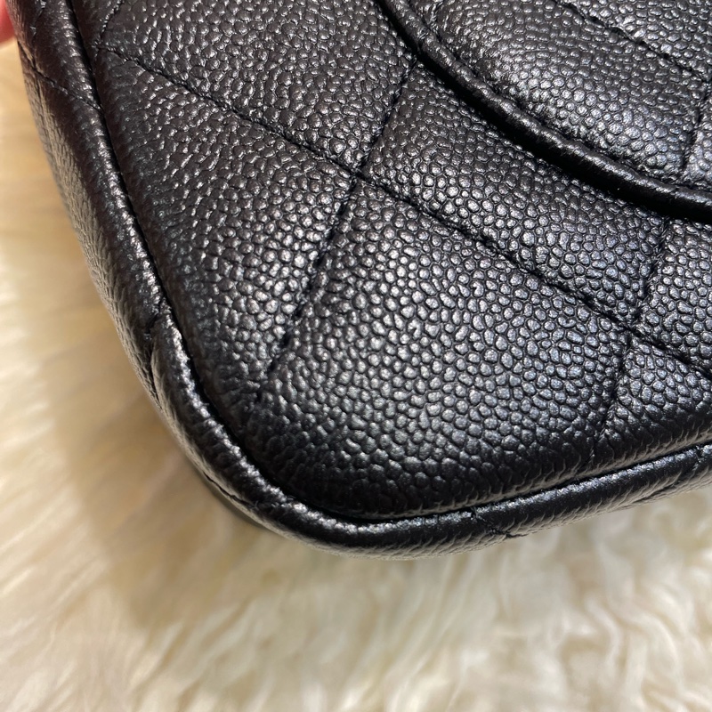 Chanel 心扣牛皮23cm-4