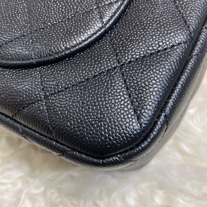 Chanel 心扣牛皮23cm-5