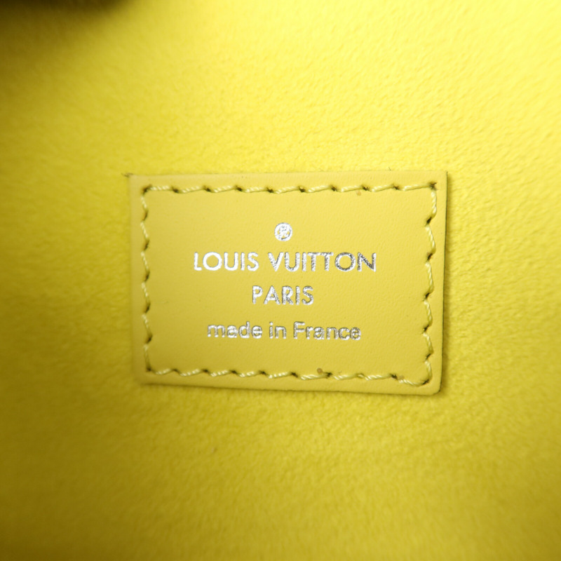 LOUIS VUITTON Epi Christopher MM銀扣背包-5