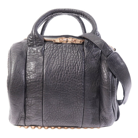 alexanderwang 牛皮皮革2 Way Shoulder Bag金扣手挽肩背兩用袋