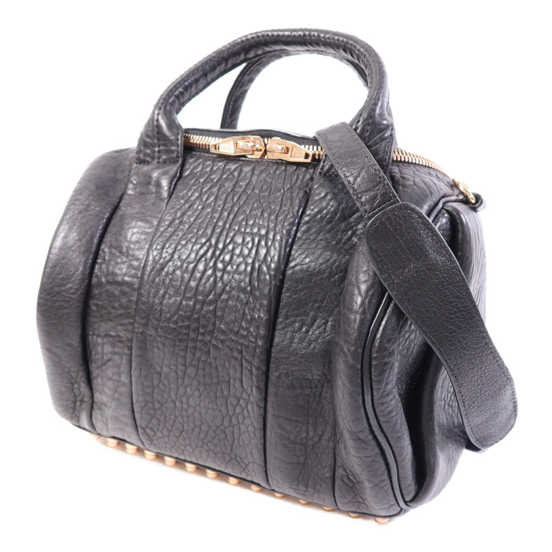 alexanderwang 牛皮皮革2 Way Shoulder Bag金扣手挽肩背兩用袋-2