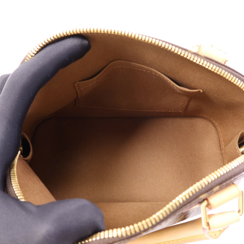 LOUIS VUITTON Monogram Alma BB金扣手挽肩背兩用袋-4