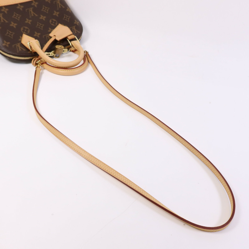 LOUIS VUITTON Monogram Alma BB金扣手挽肩背兩用袋-8