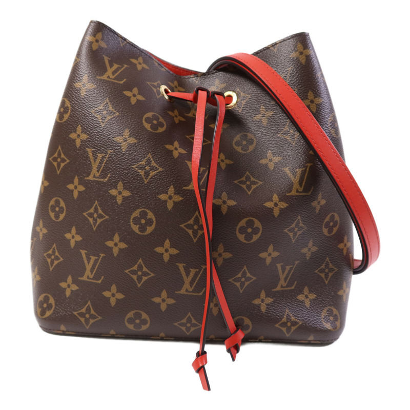 LOUIS VUITTON Monogram Neo Noe Bucket Bag金扣肩背袋-0