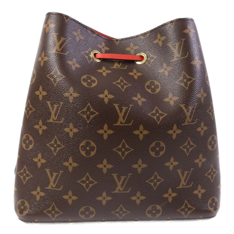 LOUIS VUITTON Monogram Neo Noe Bucket Bag金扣肩背袋-1