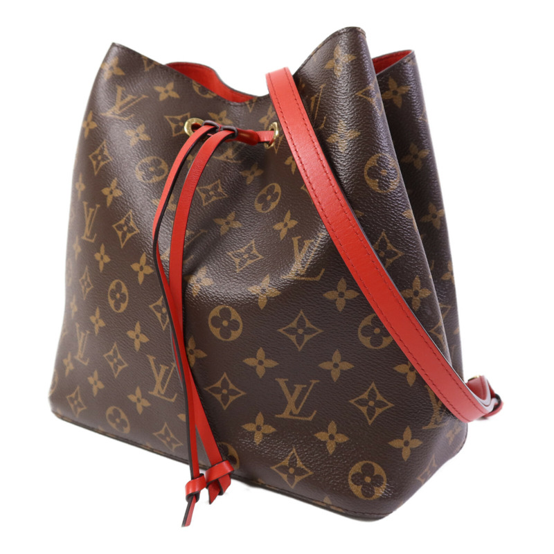 LOUIS VUITTON Monogram Neo Noe Bucket Bag金扣肩背袋-2