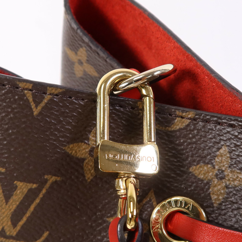 LOUIS VUITTON Monogram Neo Noe Bucket Bag金扣肩背袋-7