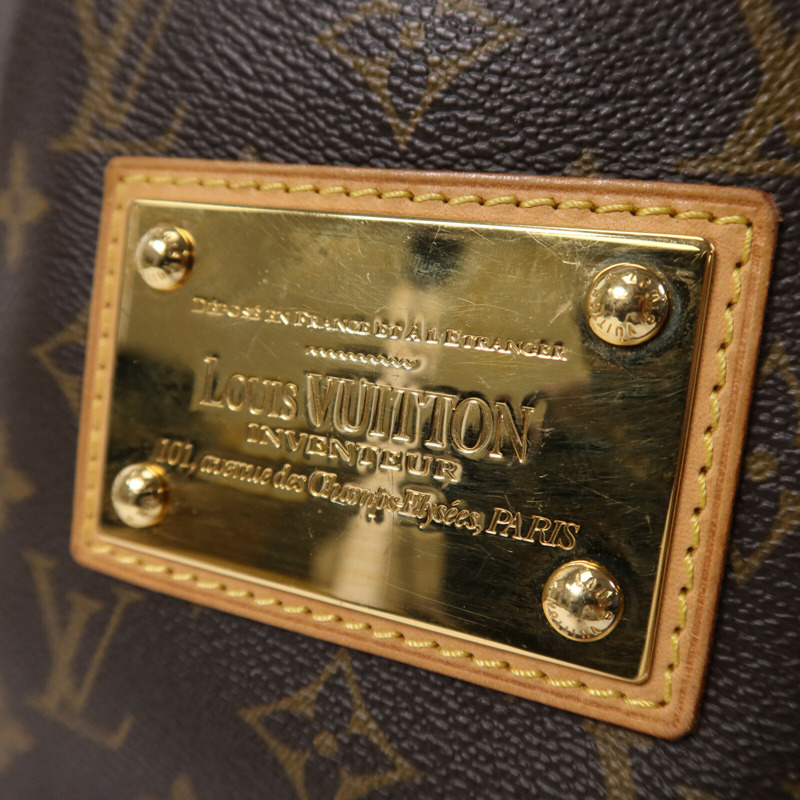 LOUIS VUITTON Monogram Galliera PM金扣肩背袋-6