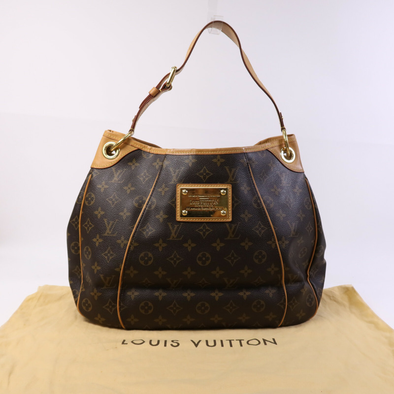 LOUIS VUITTON Monogram Galliera PM金扣肩背袋-9