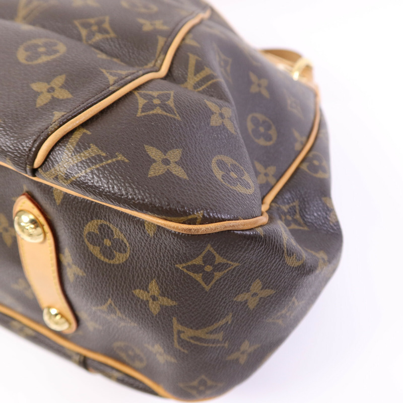 LOUIS VUITTON Monogram Galliera PM金扣肩背袋-10