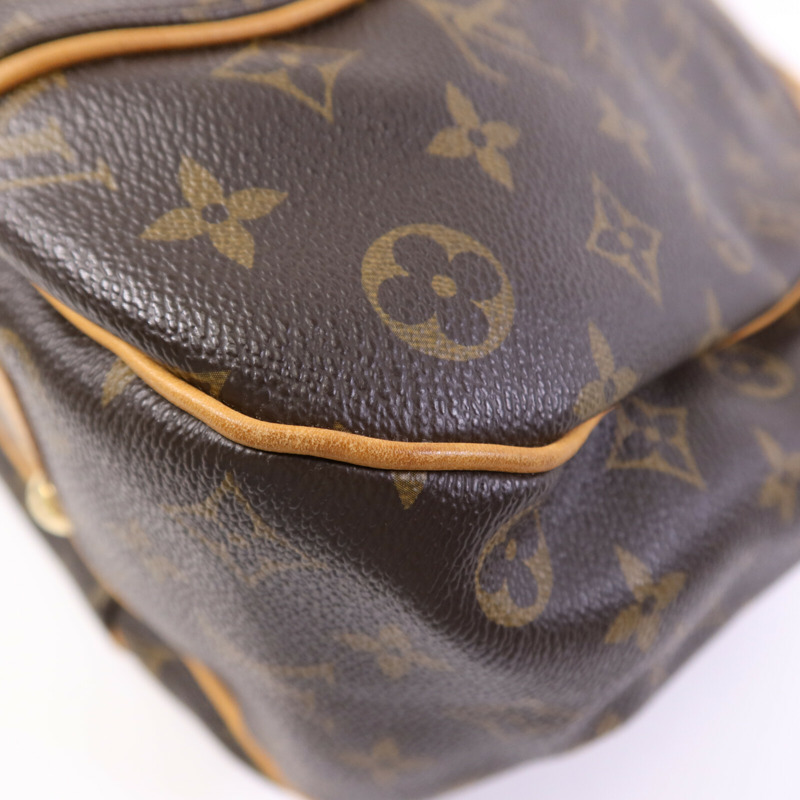 LOUIS VUITTON Monogram Galliera PM金扣肩背袋-12