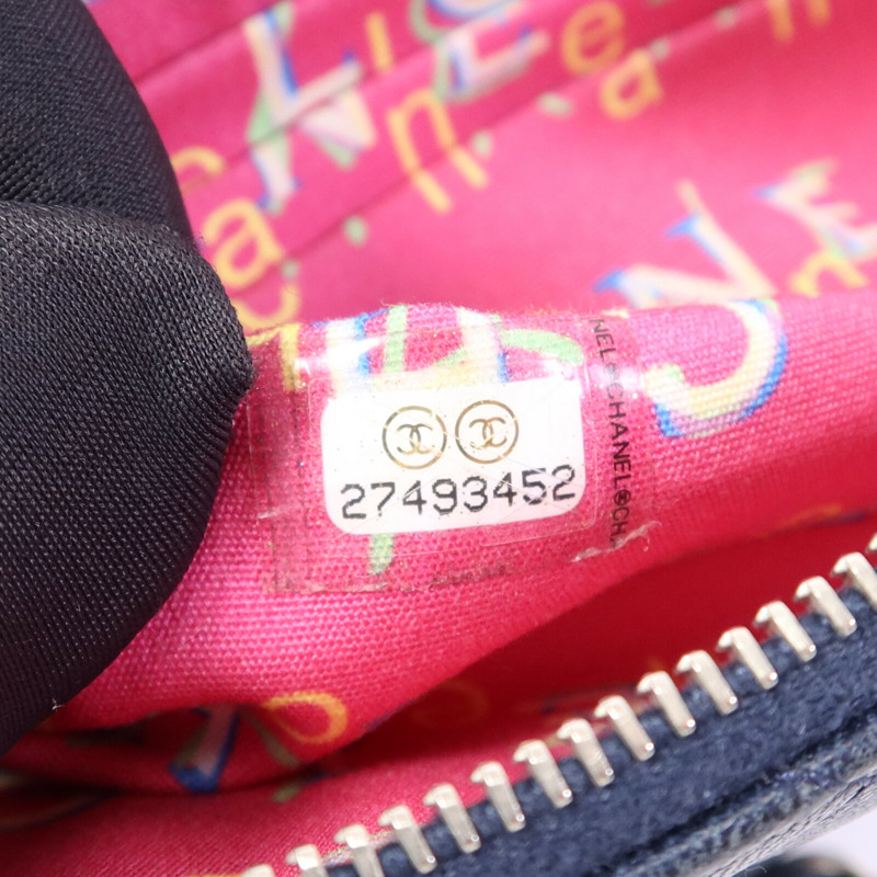 CHANEL 羊皮皮革Chain Shoulder Bag銀扣鏈帶肩背袋-7