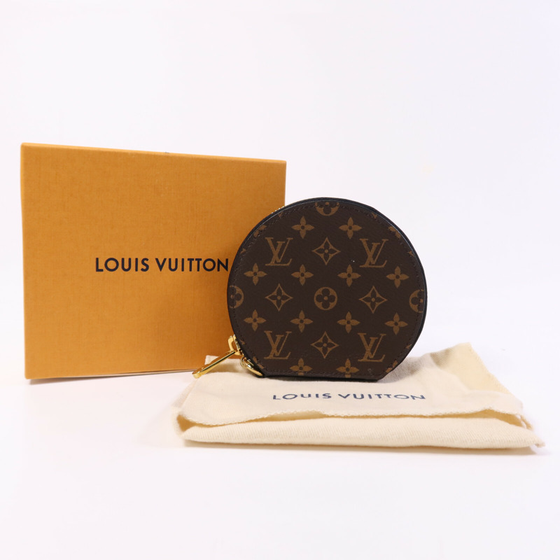 LOUIS VUITTON Monogram Micro Boite Chapo金扣零錢包-7