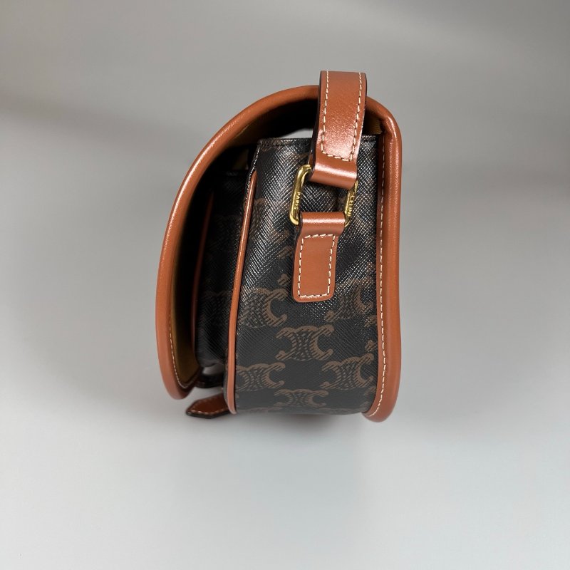 CELINE 老花馬鞍包-2