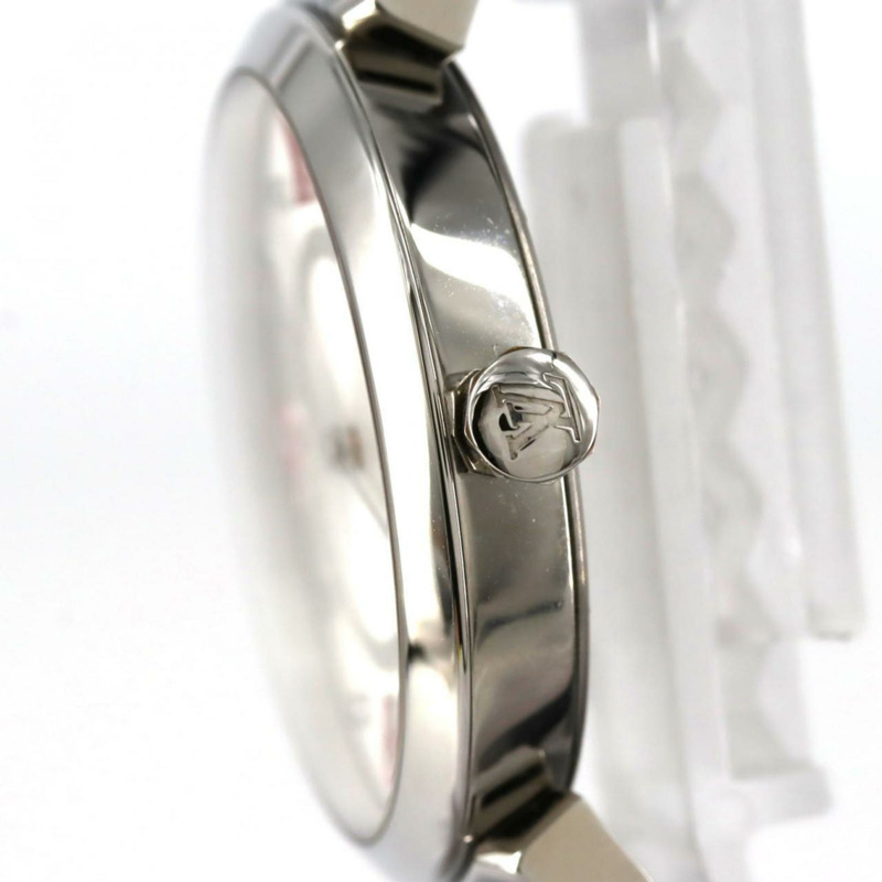 路易威登 Tambour Monogram 8P Q13MJA 不鏽鋼石英錶-2