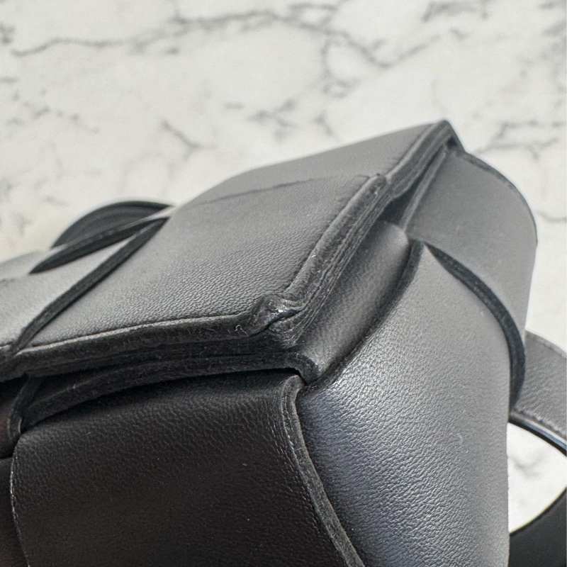 黑色編織4*2腰包/胸包  超甜的bv包-11