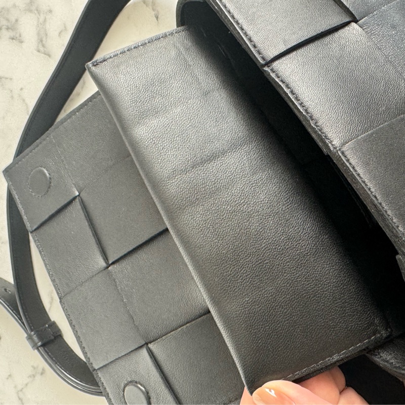 黑色編織4*2腰包/胸包  超甜的bv包-24