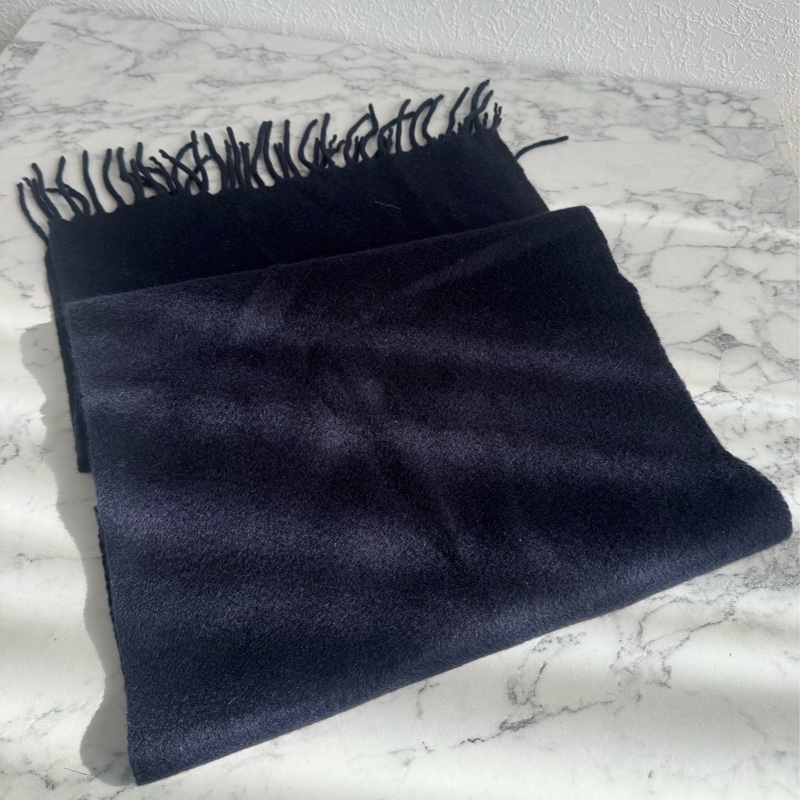 LV深藍色藍logo短圍巾🧣-2