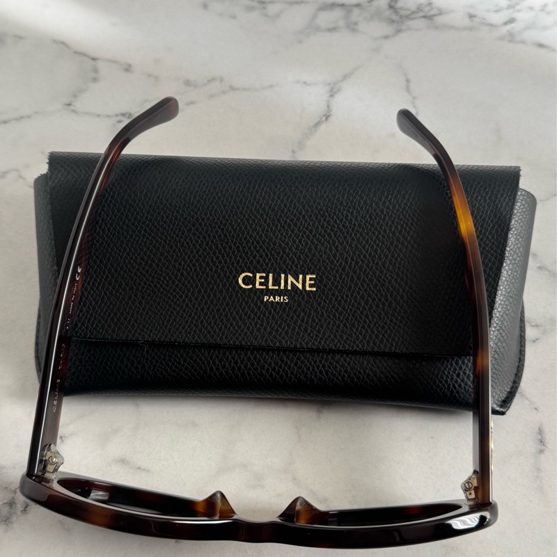Celine琥珀色凱旋門logo墨鏡🕶️-4