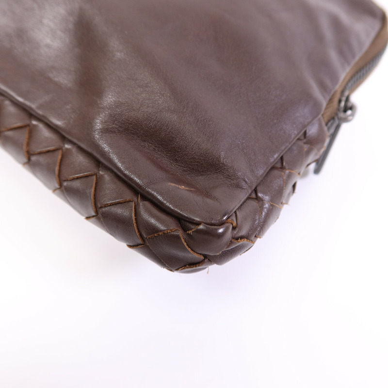 BOTTEGA VENETA 牛皮皮革Pouch手拿包-10