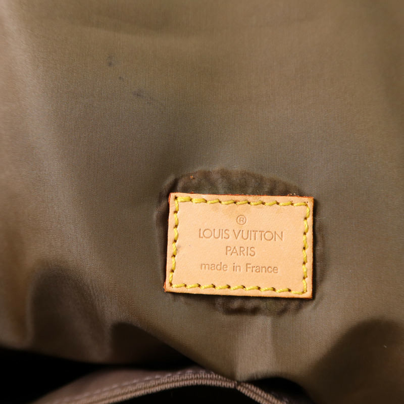 LOUIS VUITTON Damier Geant 帆布 Souverain Keepall 2005銀扣手挽肩背兩用袋-19