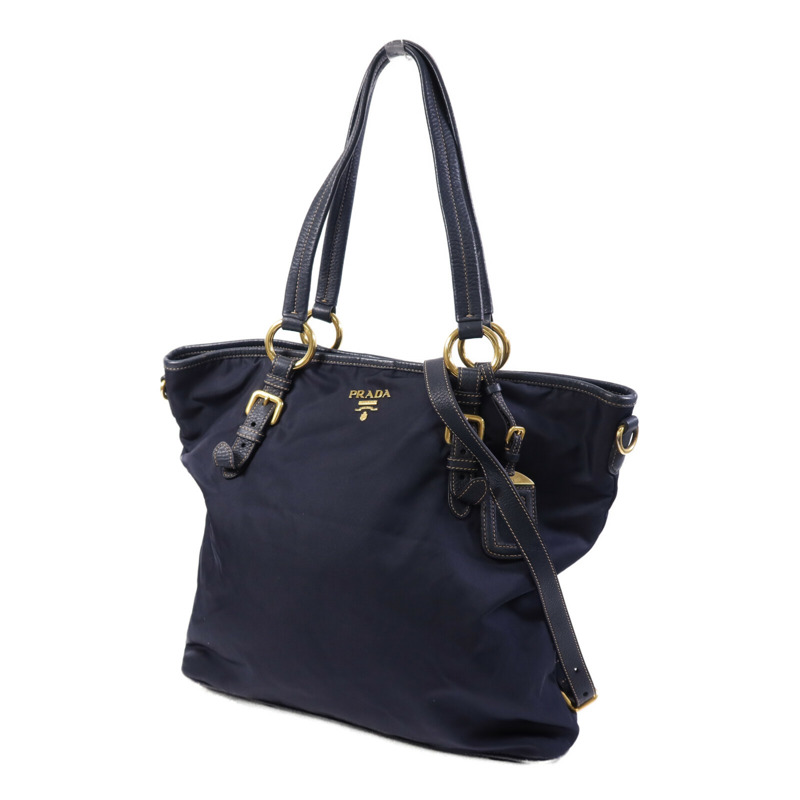 PRADA 尼龍2 Way Shoulder Bag金扣手挽肩背兩用袋-2