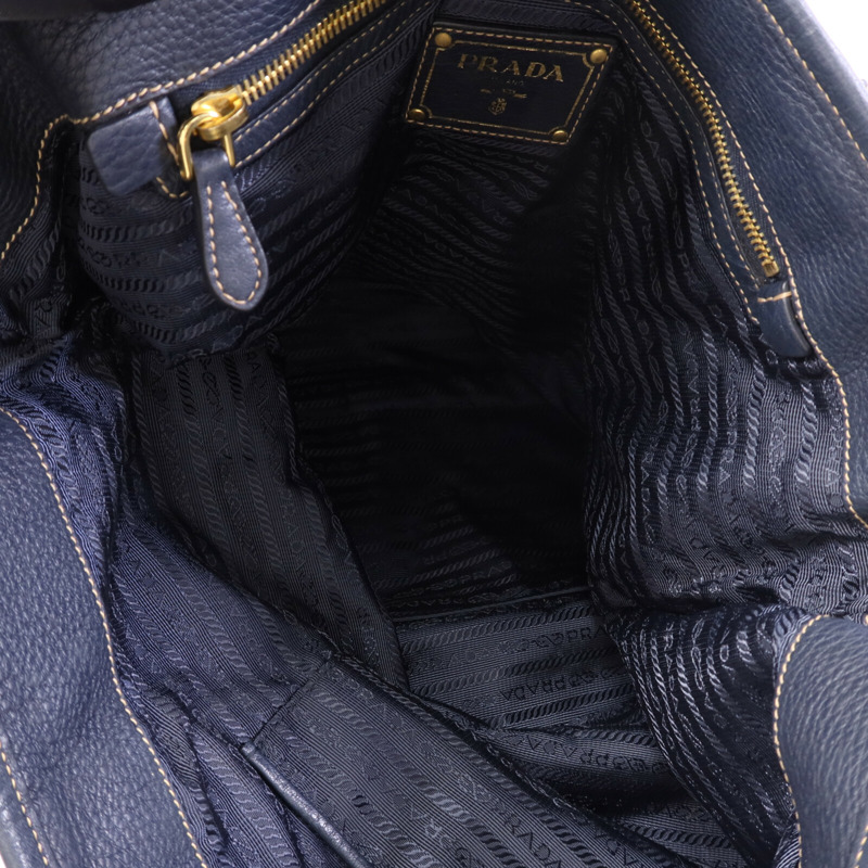 PRADA 尼龍2 Way Shoulder Bag金扣手挽肩背兩用袋-4