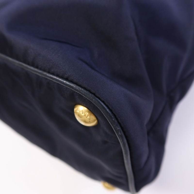 PRADA 尼龍2 Way Shoulder Bag金扣手挽肩背兩用袋-12