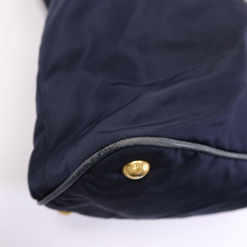 PRADA 尼龍2 Way Shoulder Bag金扣手挽肩背兩用袋-13