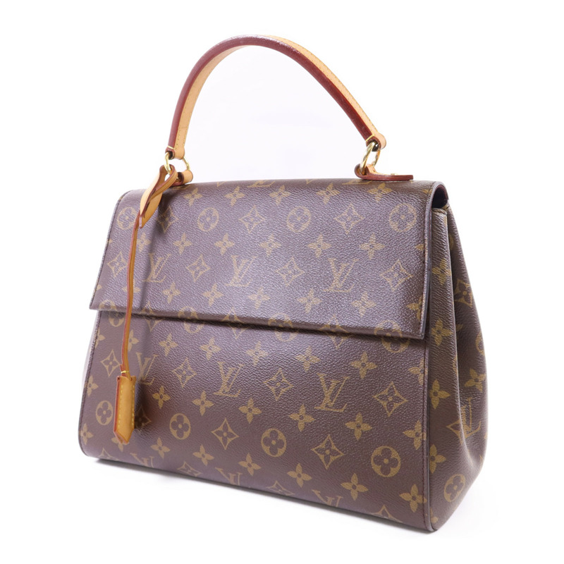 LOUIS VUITTON Monogram Cluny MM金扣手挽肩背兩用袋-2