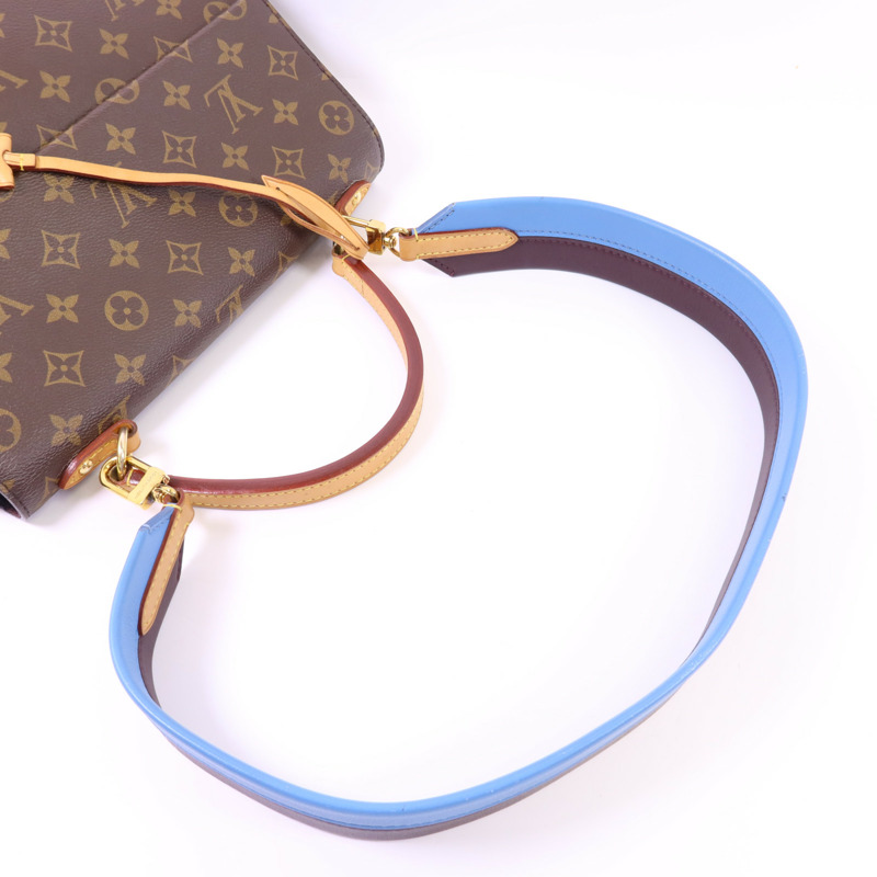 LOUIS VUITTON Monogram Cluny MM金扣手挽肩背兩用袋-4