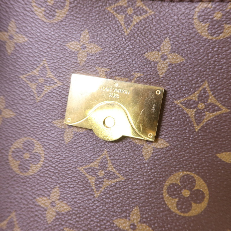 LOUIS VUITTON Monogram Cluny MM金扣手挽肩背兩用袋-9