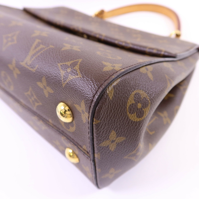 LOUIS VUITTON Monogram Cluny MM金扣手挽肩背兩用袋-13