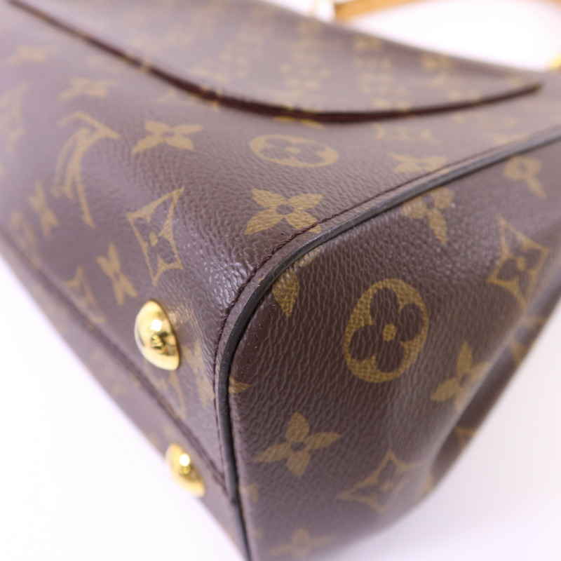 LOUIS VUITTON Monogram Cluny MM金扣手挽肩背兩用袋-15