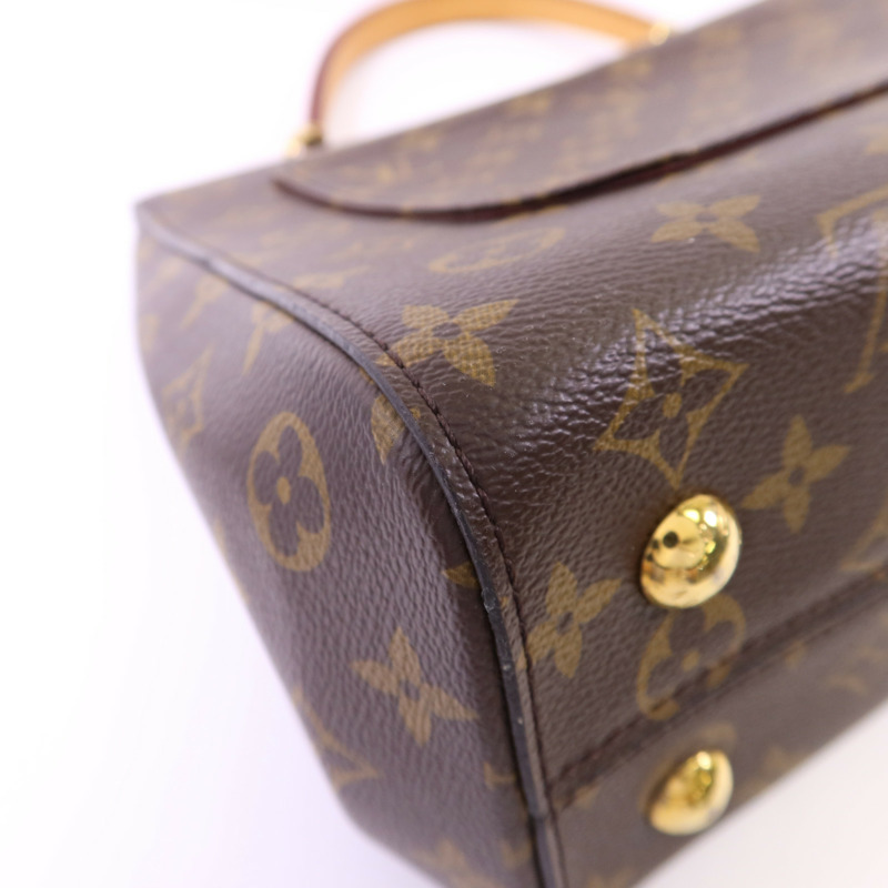 LOUIS VUITTON Monogram Cluny MM金扣手挽肩背兩用袋-16