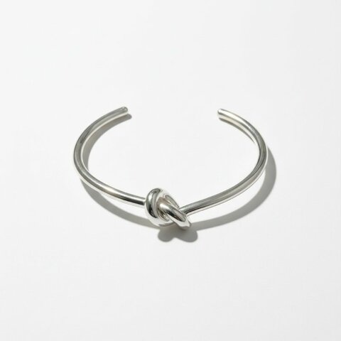 CELINE 賽琳 繩結手環  合金 銀色