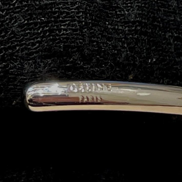 CELINE 賽琳 繩結手環 合金 銀色-4