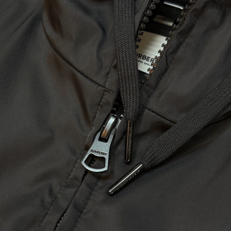 BURBERRY英國男款馬術騎士印花尼龍連帽外套S-8