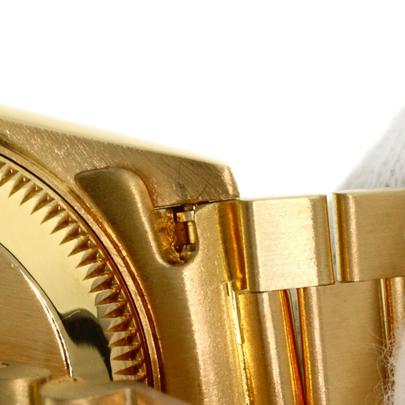 Rolex 69258G Datejust 10P 鑲鑽錶圈腕錶，18K黃金/18KYG/鑽石女士款-22