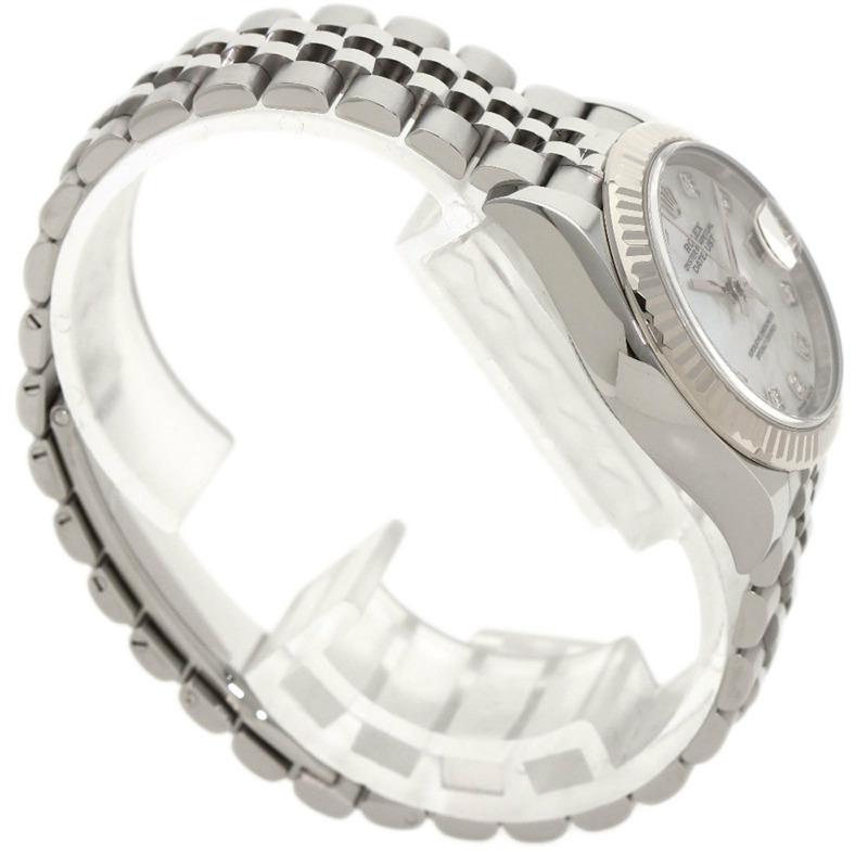 勞力士 279174NG Datejust 女士十鑽腕錶，精鋼/SS/18K 白金材質-1