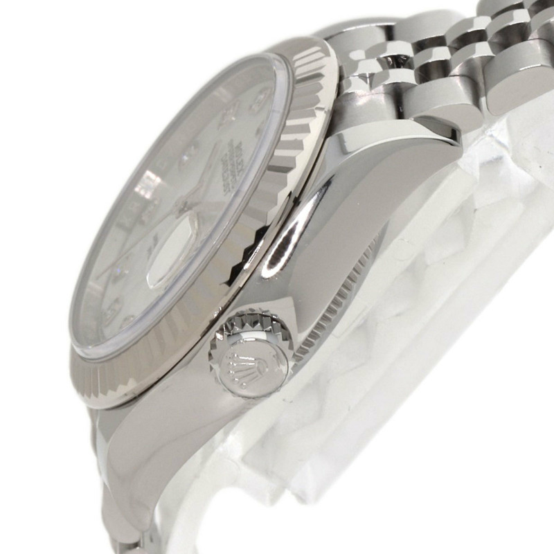 勞力士 279174NG Datejust 女士十鑽腕錶，精鋼/SS/18K 白金材質-4