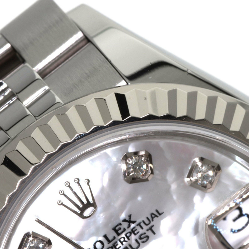 勞力士 279174NG Datejust 女士十鑽腕錶，精鋼/SS/18K 白金材質-24