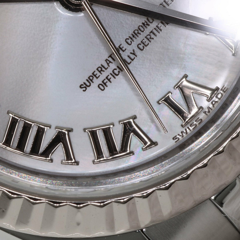 勞力士 179174NR Datejust 女士十鑽腕錶，精鋼/SS/18K 白金材質-26