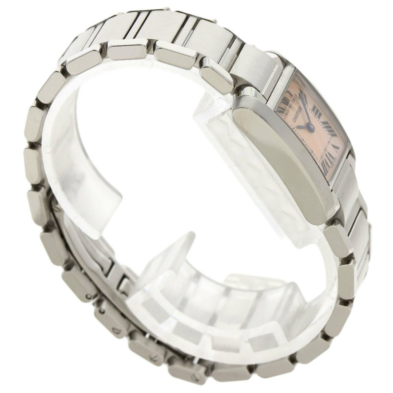 卡地亞 Tank Française W51028Q3 SM 女士精鋼腕錶-1