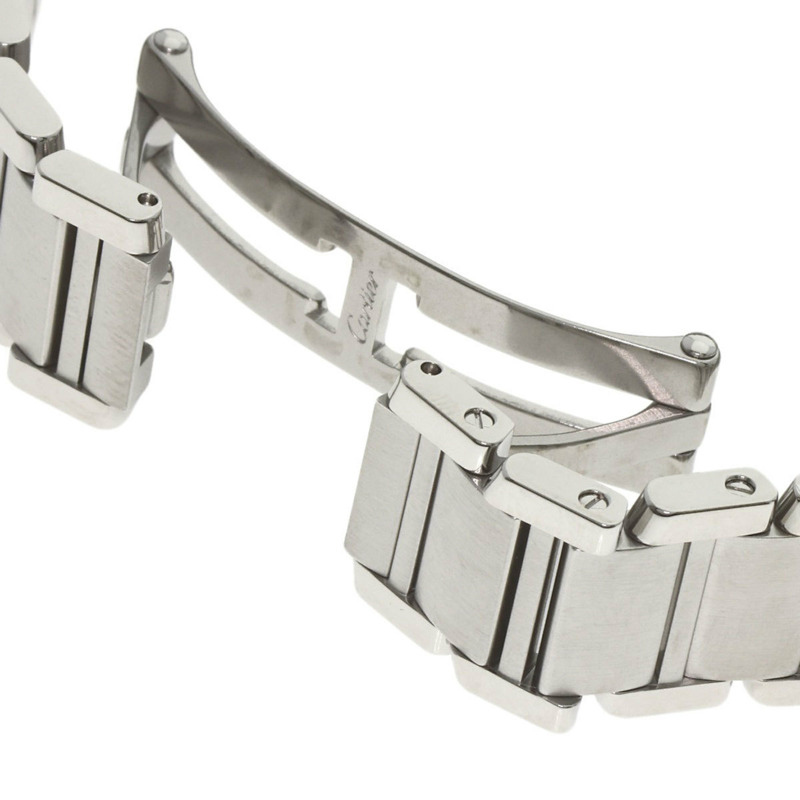 卡地亞 Tank Française W51028Q3 SM 女士精鋼腕錶-7