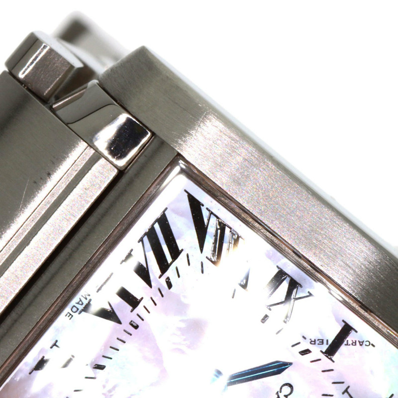 卡地亞 Tank Française W51028Q3 SM 女士精鋼腕錶-13