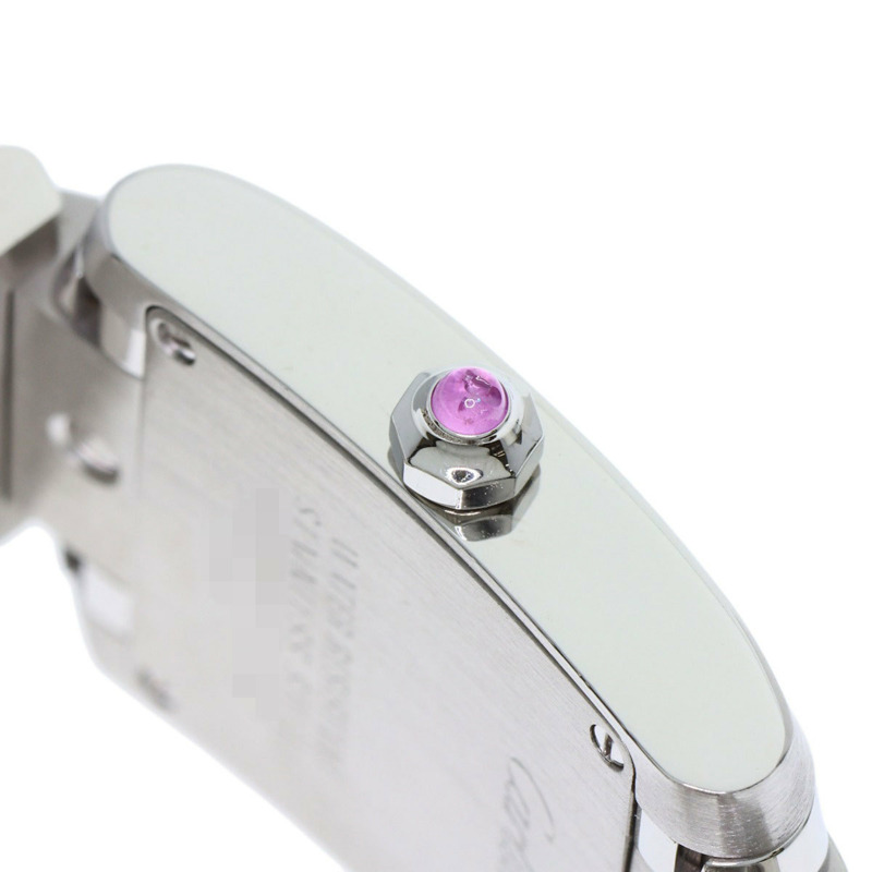 卡地亞 Tank Française W51028Q3 SM 女士精鋼腕錶-14